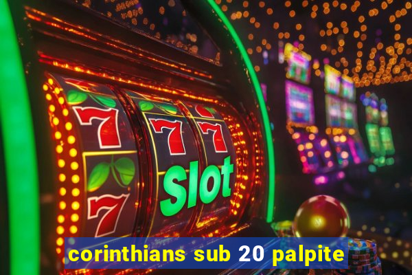 corinthians sub 20 palpite